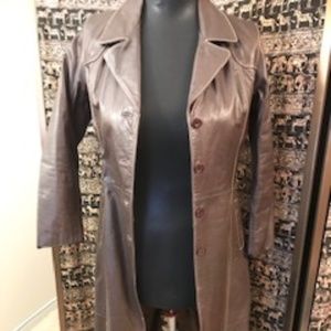 Wilson's Brown Leather Coat